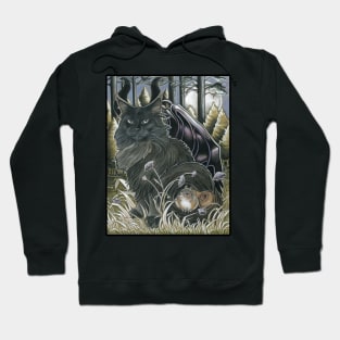 The Dark Forest Cat Spirit Hoodie